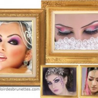 100 idées de maquillage oriental de mariage : maquillage libanais, indien, etc.