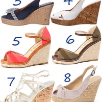 Tendance été 2012 : sélection de sandales compensées à prix tout doux