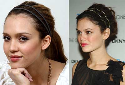 Serres-têtes de Jessica Alba et Rachel Bilson