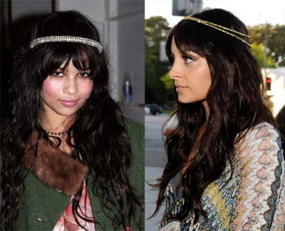 Serres-têtes Hippie Chic de Zoe Kravitz et Nicole Richie