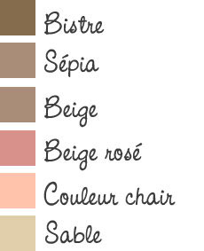 Maquillage des yeux marron : les couleurs "nude"