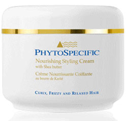 Crème nourrissante coiffante de Phytospecific pour cheveux ultra-secs, bouclés, frisés ou défrisés