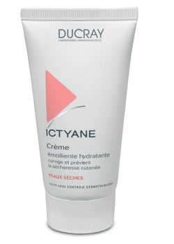 Ictyane de Ducray - Crème émolliente hydratante pour peaux sèches