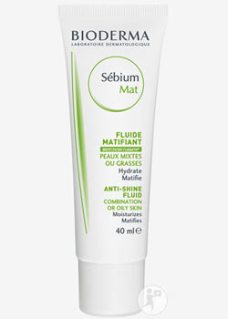 Sébium Mat de Bioderma – Gel-crème matifiant pour peaux mixtes ou grasses