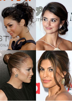 Tendance coiffure : chignons des stars