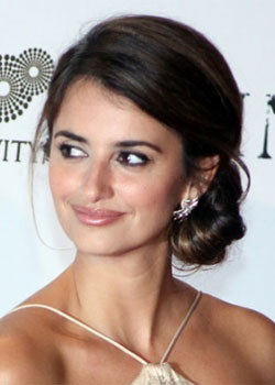 Chignon de Penélope Cruz