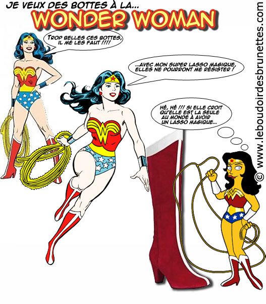 Bottes Wonder Woman André