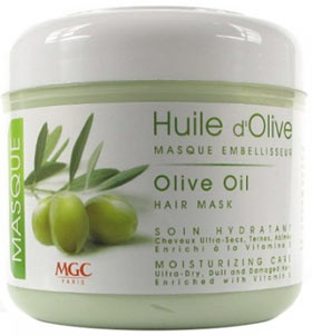 Masque sans silicone MGC Huile d'olive pour cheveux secs