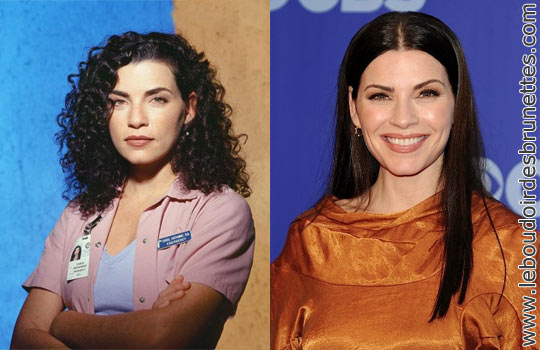 Julianna Margulies : cheveux frisés ou lisses ?