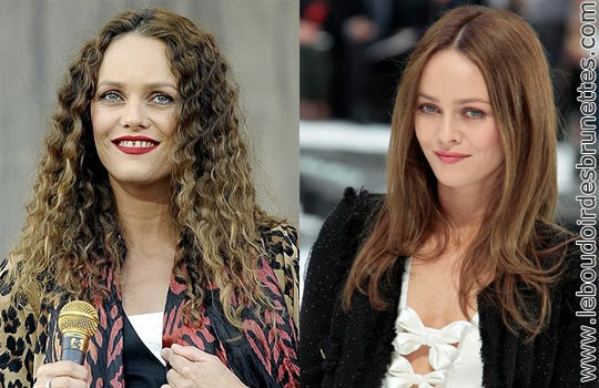 Vanessa Paradis : cheveux frisés ou lisses ?