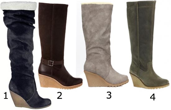 Tendance mode : bottes compensées