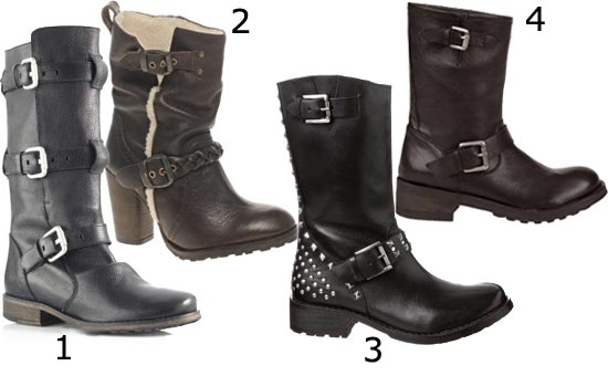 Tendance mode : bottes motardes