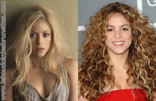 Shakira : cheveux frisés ou lisses ?