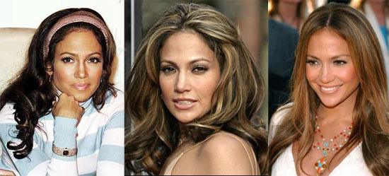 Jennifer Lopez brune ou blonde