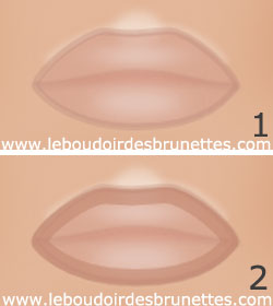 Astuce maquillage pro pour des lèvres pulpeuses : crayon contour des lèvres