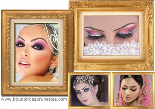 Maquillage libanais, maquillage oriental de mariage